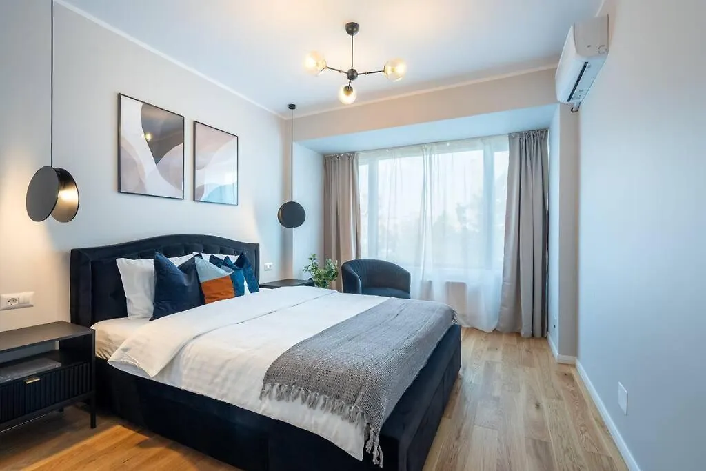 Apartment Bright & Calm - 2Br - Top Location Bucharest Romania